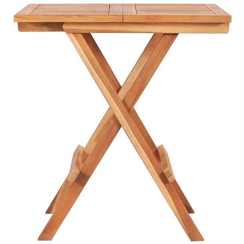 Afuera Living Contemporary Durable 3 Piece Wood Small Bistro Set