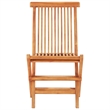 Afuera Living Contemporary Durable 3 Piece Wood Small Bistro Set