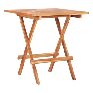 Afuera Living Contemporary Durable 3 Piece Wood Small Bistro Set