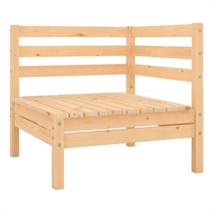 Afuera Living Contemporary Wood Standard Garden Lounge Set in Natural