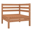 Afuera Living Contemporary Wood Standard Garden Lounge Set in Brown