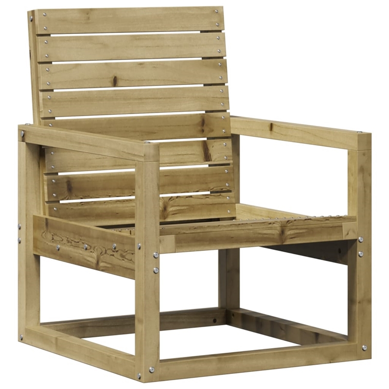 Afuera Living Contemporary Wood Medium Garden Lounge Set in Natural