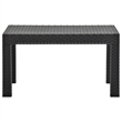Afuera Living Synthetic Polypropylene 2 Piece Lounge Set in Anthracite