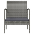 Afuera Living Contemporary 8 Piece Garden Lounge Set in Gray