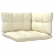 Afuera Living Contemporary 8 Piece Wood Garden Lounge Set in Cream