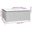 Afuera Living 7 Piece Poly Rattan Garden Lounge Set in Gray/Anthracite