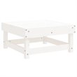 Afuera Living Contemporary Wood Large Garden Lounge Set in White