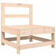 Afuera Living Contemporary 6 Piece Wood Garden Lounge Set in Natural