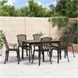 Afuera Living Contemporary Aluminum Medium Outdoor Chairs Set