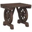 Afuera Living Contemporary Durable Wood Ergonomic Garden Lounge Set