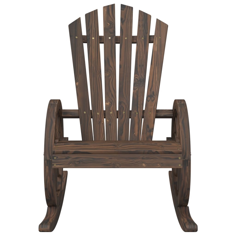 Afuera Living Contemporary Durable Wood Ergonomic Garden Lounge Set