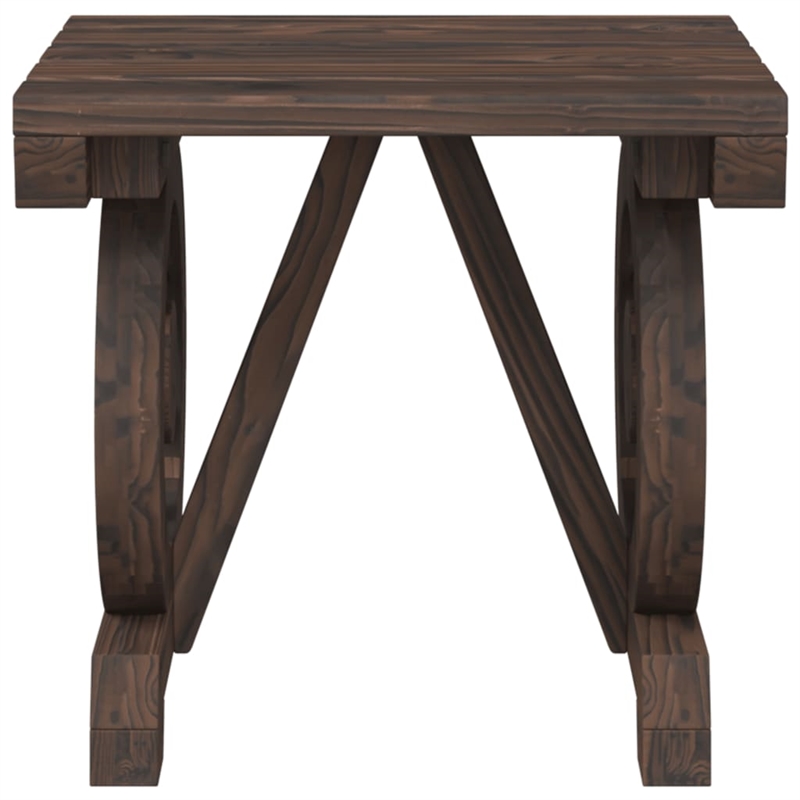 Afuera Living Contemporary Durable Wood Ergonomic Garden Lounge Set