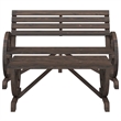 Afuera Living Contemporary 4 Piece Wood Standard Garden Lounge Set