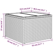 Afuera Living Contemporary 11 Piece Steel Sofa Set in Brown/Cream
