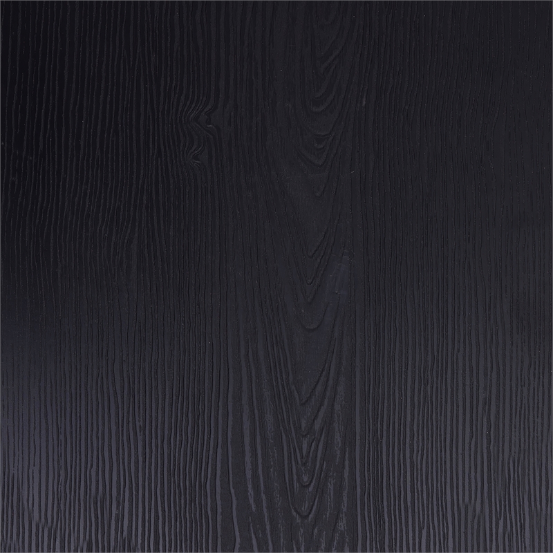 Afuera Living Counter Stool with Removable Back/Poly Seat-Black/Black