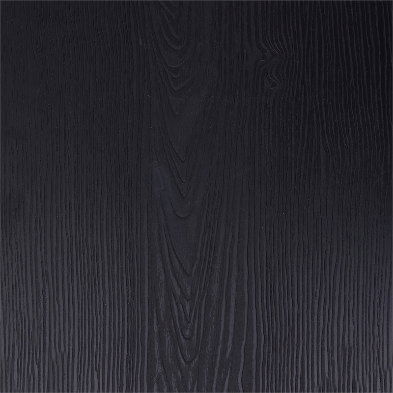 Afuera Living Counter Height Stool with Poly Resin Seat in Black/Black