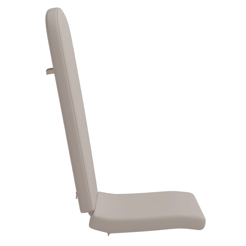 Afuera Living Set of 2 All-Weather High Back Adirondack Chair Cushions in Cream