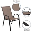 Afuera Living 5 Pc Patio Dining Set - 55
