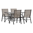Afuera Living 5 Pc Patio Dining Set - 55