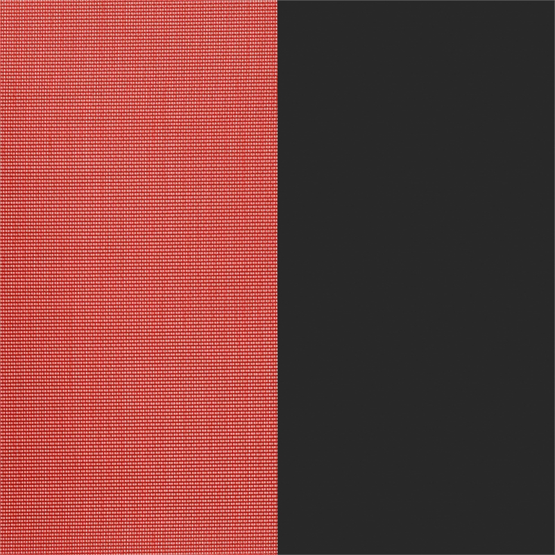 Afuera Living 5 Pc Outdoor Patio Dining Set with Glass Table & 4 Chairs in Red