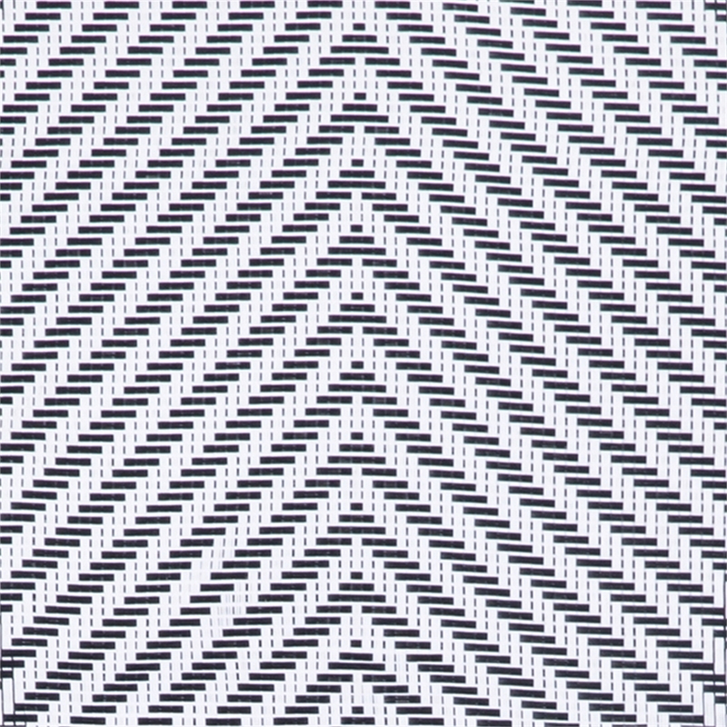 Afuera Living Indoor/Outdoor Bistro Set with Table & 4 Chairs in Black/White