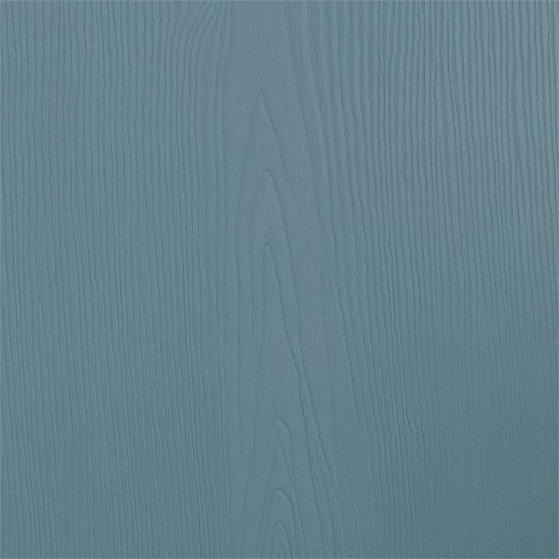 Afuera Living Backless Counter Stool with Poly Seat in Blue/Teal-Blue