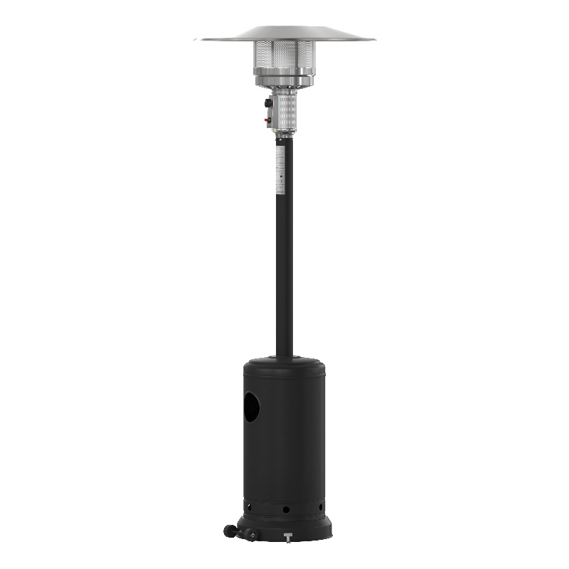 Afuera Living Outdoor Black 7.5 Feet Round Steel 40 000 BTU Patio Heater