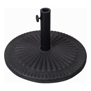 Afuera Living 19.25&quot Diameter Weatherproof Universal Cement Umbrella Base