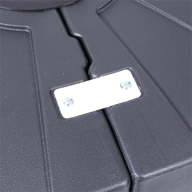 Afuera Living Universal Cantilever Umbrella Base with Grooved Handles & Wheels