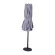 Afuera Living 15' Triple Head Patio Umbrella with Crank & Easy Lift Function