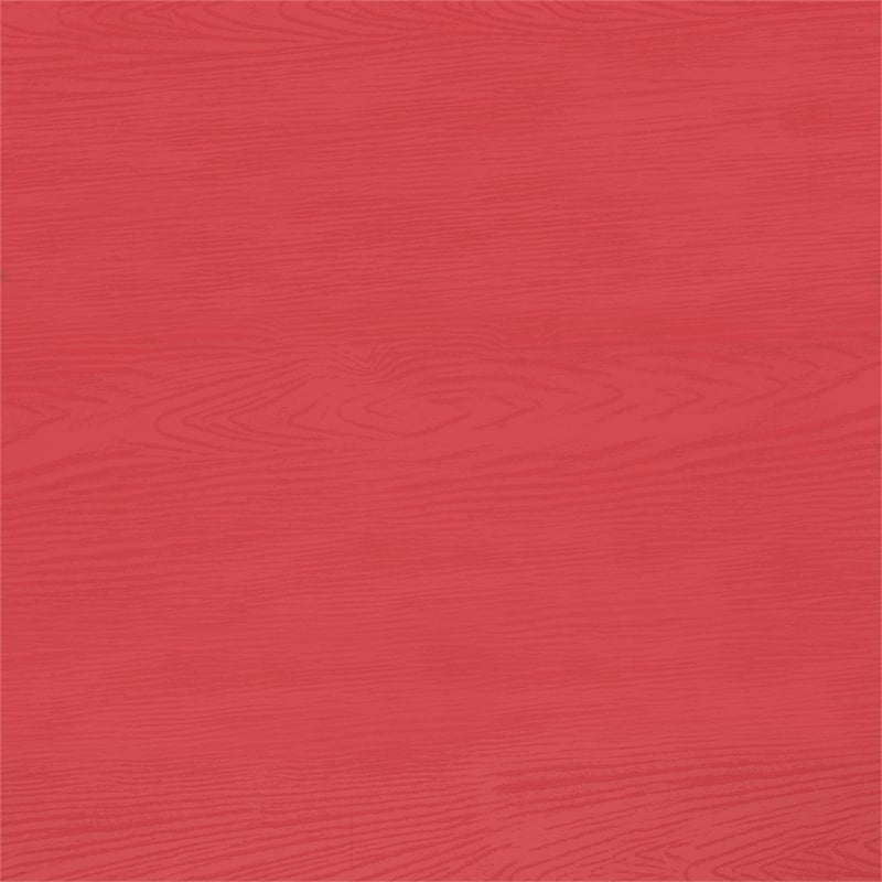 Afuera Living Indoor/Outdoor 2-Slat Adirondack Resin Rockers in Red - Set of 2