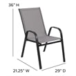 Afuera Living 7 Pc Patio Dining Set - 55