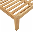 Afuera Living Solid Acacia Wood Large Modular Pallet Sofa Set in Natural Wood