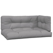 Afuera Living Acacia Wood & Polyester Medium Modular Pallet Sofa Set in Gray