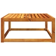Afuera Living Solid Acacia Wood Compact Garden Table With Acacia Finish