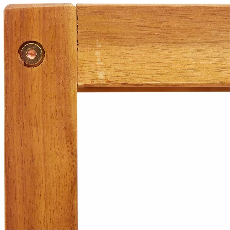 Afuera Living Solid Acacia Wood Compact Garden Table With Acacia Finish
