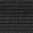 Afuera Living 3-Seater Poly Rattan Patio Sofa With Cushions in Black/Black Frame