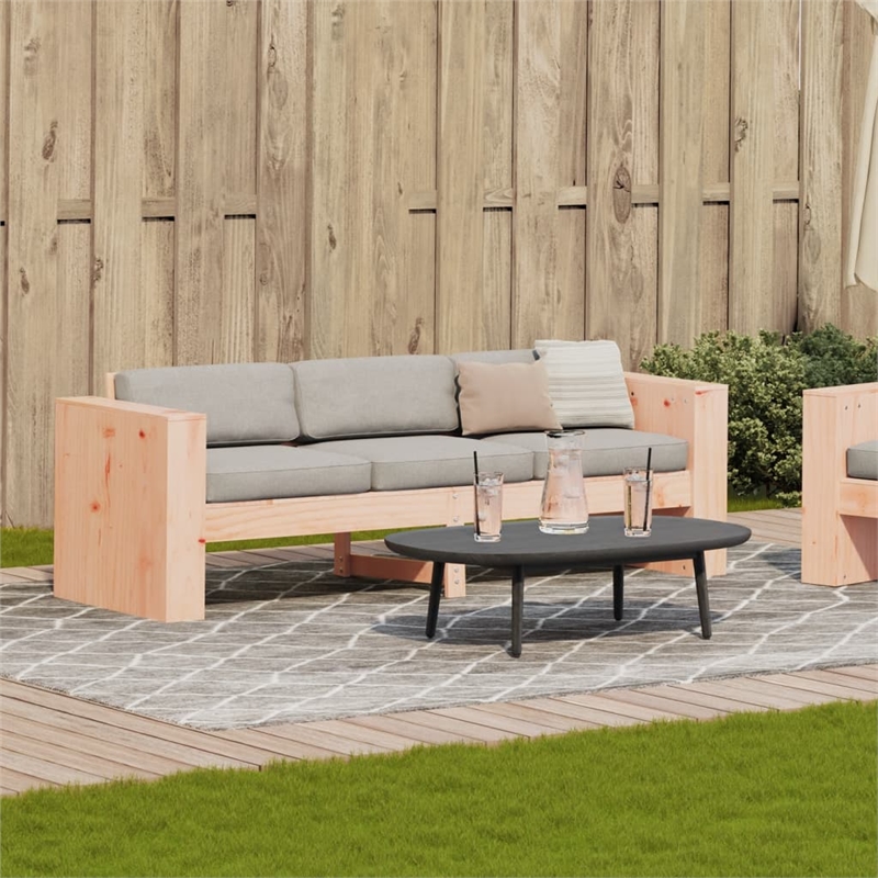 Afuera Living Rectangular Rustic Durable Outdoor Garden Sofa