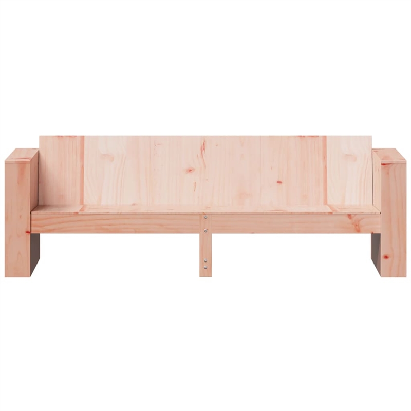 Afuera Living Rectangular Rustic Durable Outdoor Garden Sofa