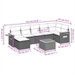 Afuera Living Contemporary Solid Acacia Wood Small Sofa Set in Gray