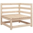 Afuera Living Contemporary Durable Wood Large Sofa Set in Natural