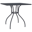 Afuera Living Steel Medium Foldable Garden Dining Set in Anthracite/Gray