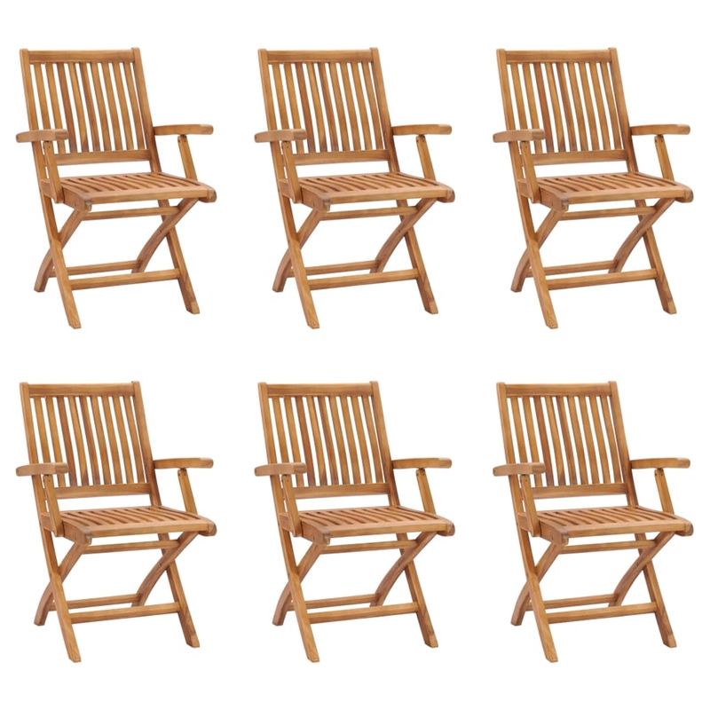 Afuera Living Contemporary Garden Dining Set in Warm Teak Brown