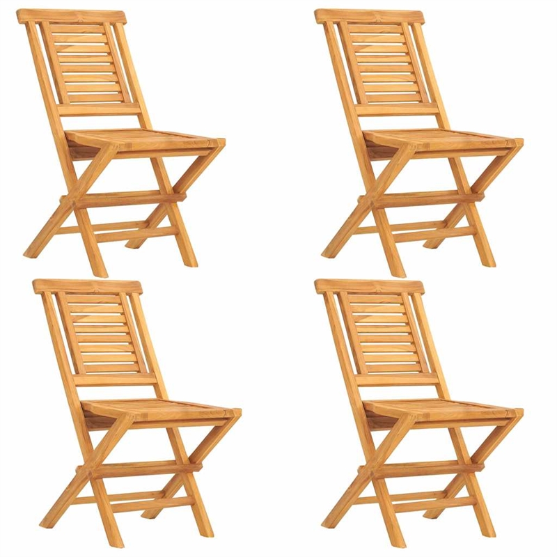 Afuera Living Contemporary Garden Dining Set Natural Teak/Brown