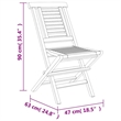 Afuera Living Contemporary Garden Dining Set Natural Teak/Brown