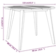 Afuera Living Wood With An Oiled Finish Garden Dining Set in Natural/Brown