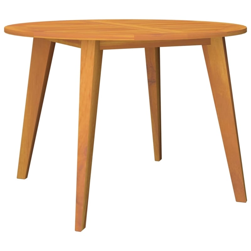 Afuera Living Wood With An Oiled Finish Garden Dining Set in Natural/Brown
