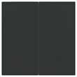 Afuera Living PE Rattan Medium Adjustable Armrests Patio Dining Set in Black