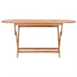Afuera Living Smooth Sanded Hardwood Outdoor Dining Set in Natural