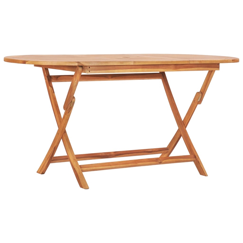 Afuera Living Smooth Sanded Hardwood Outdoor Dining Set in Natural